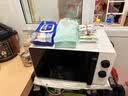 海尔（Haier）白巧不锈钢微波炉 0涂层360°转盘加热 旋转操作易洁耐用内胆 家用小型 老人适用 HW-M2003JW 实拍图