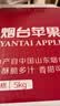京鲜生 烟台红富士苹果 净重10斤 单果220g以上  生鲜中秋礼盒 实拍图