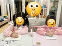 猫太子护栏坐姿矫正器儿童防低头写字矫正器小学生保护近视弯腰驼背幼儿姿势学习纠正坐读写桌面款神器粉 实拍图
