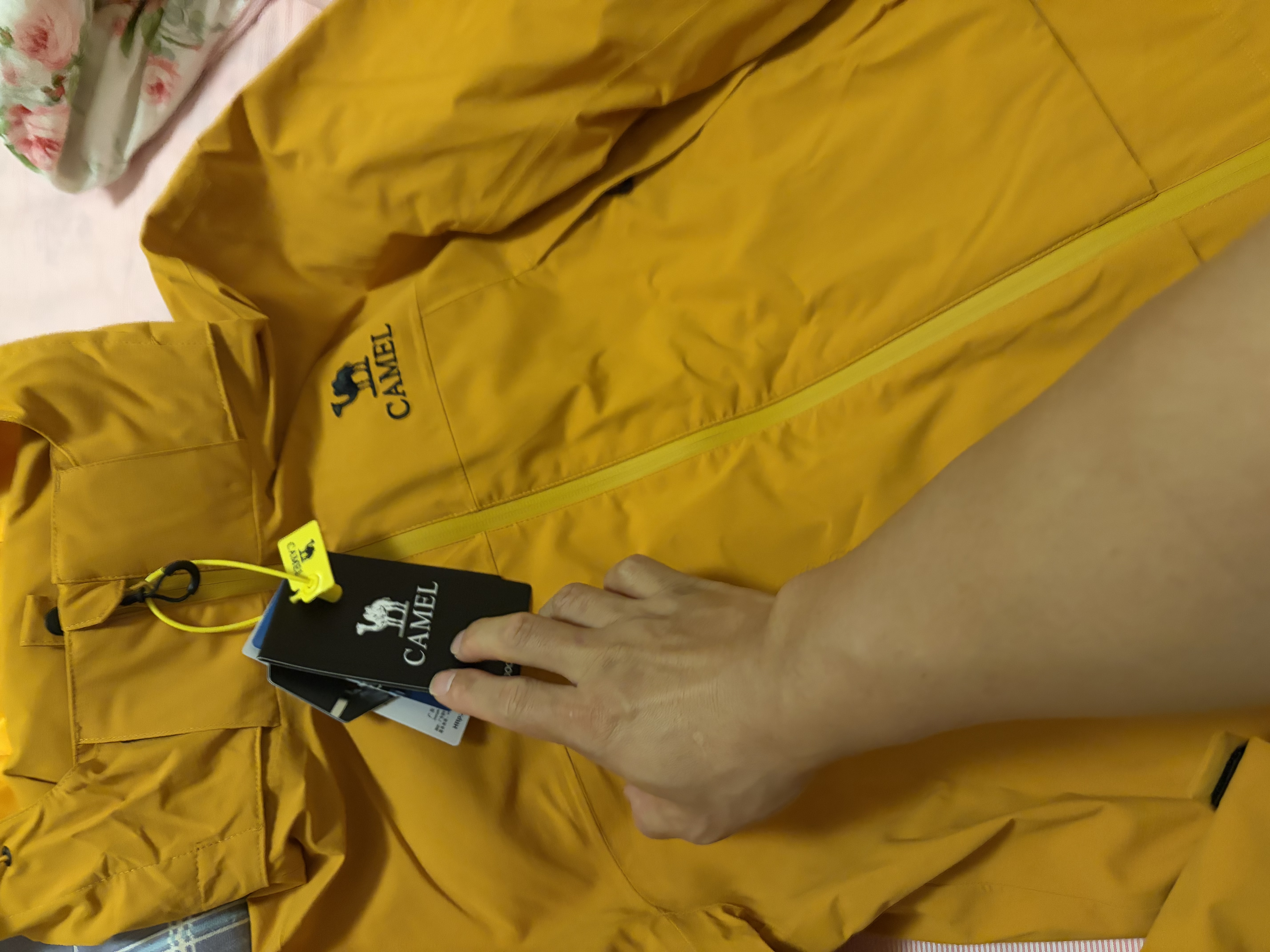 骆驼女装冲锋衣短款小个子外套新款三合一抓绒内胆防泼水防风夹克 实拍图