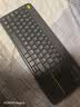 罗技（Logitech）K400Plus无线键盘触控 安卓智能电视电脑笔记本办公键盘  带无线2.4G接收器 黑色【团单优惠】 实拍图