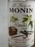 莫林（MONIN）香草风味糖浆玻璃瓶装250ml咖啡调酒伴侣鸡尾果汁 实拍图