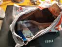 得力（deli）160mm办公生活家用剪刀 小剪子手工剪纸刀 办公用品 蓝色0602 实拍图