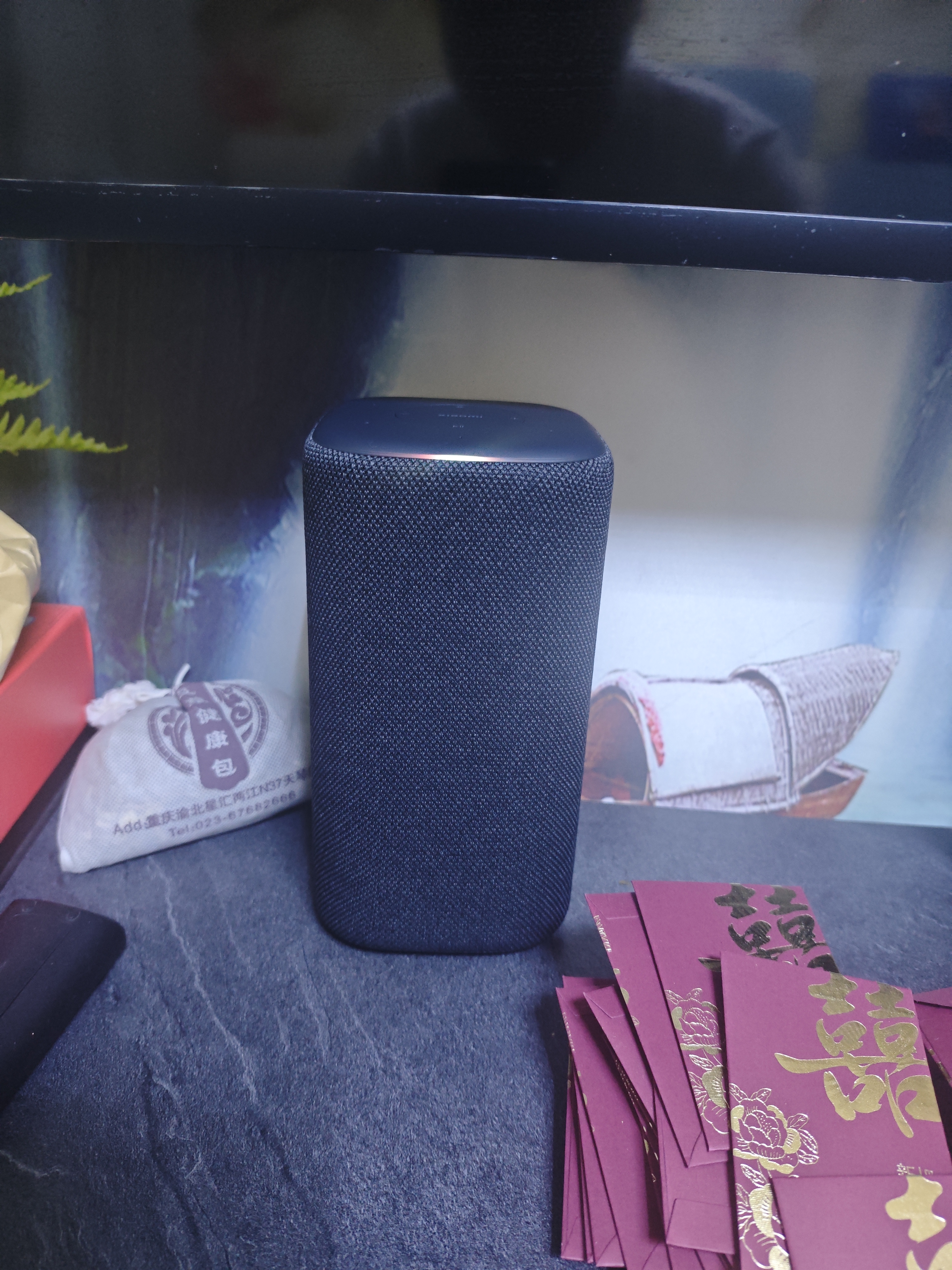 小米（MI）Xiaomi智能音箱Pro 超级小爱同学  AI大模型 连续指令语控远程备车 蓝牙音响音箱毕业礼物 实拍图