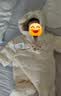 巴拉巴拉童装婴儿连体衣轻薄羽绒服宝宝衣服冬装抱衣爬服男童女童萌趣可爱 实拍图