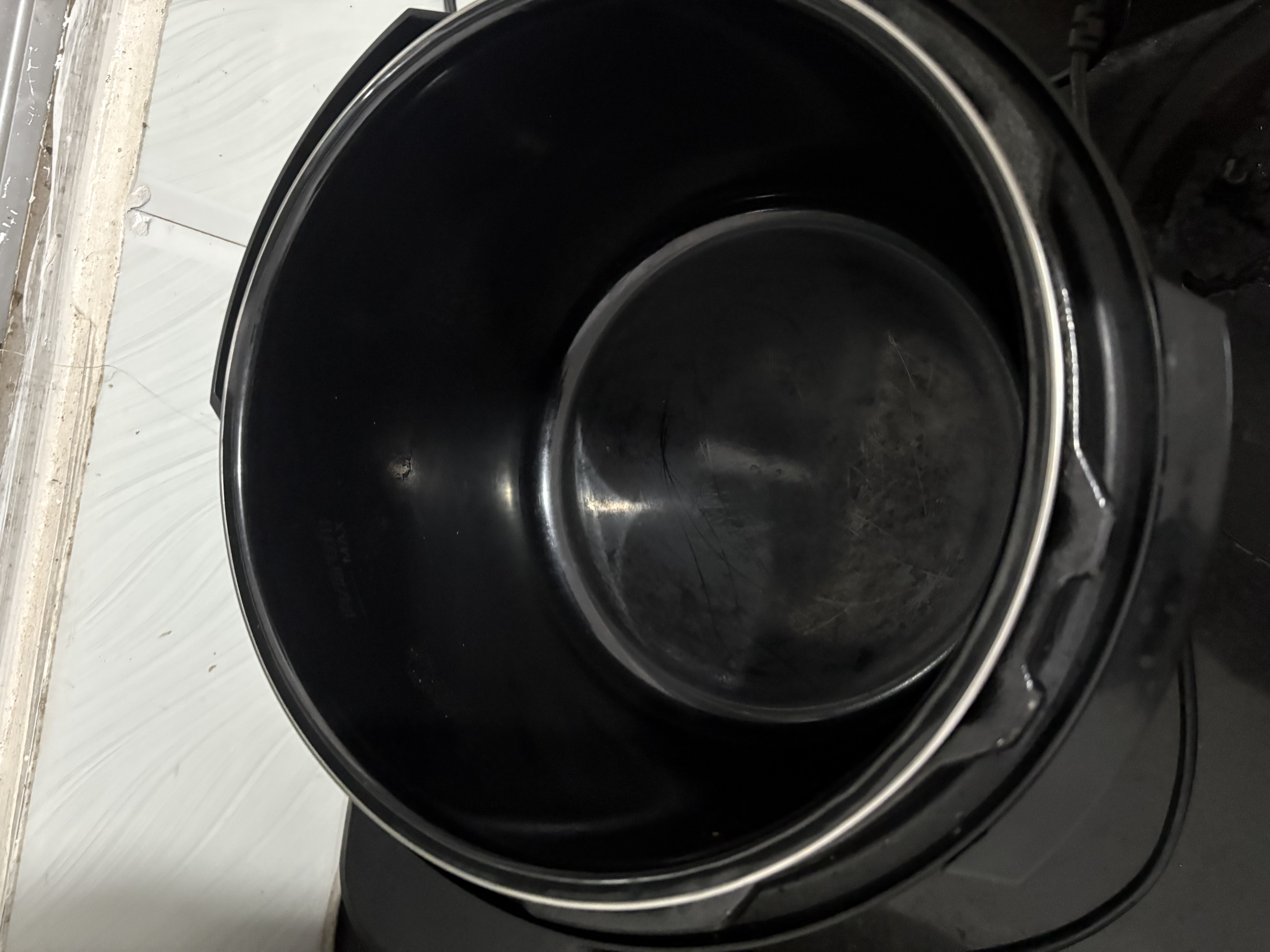 美的（Midea） 电压力锅电高压锅家用大容量多功能定时预约高压电饭煲电饭锅双胆 可煮饭粥炖肉煲汤2-3-5-8人用 推荐款【6L大容量 双胆】（5-12人） 6L 实拍图