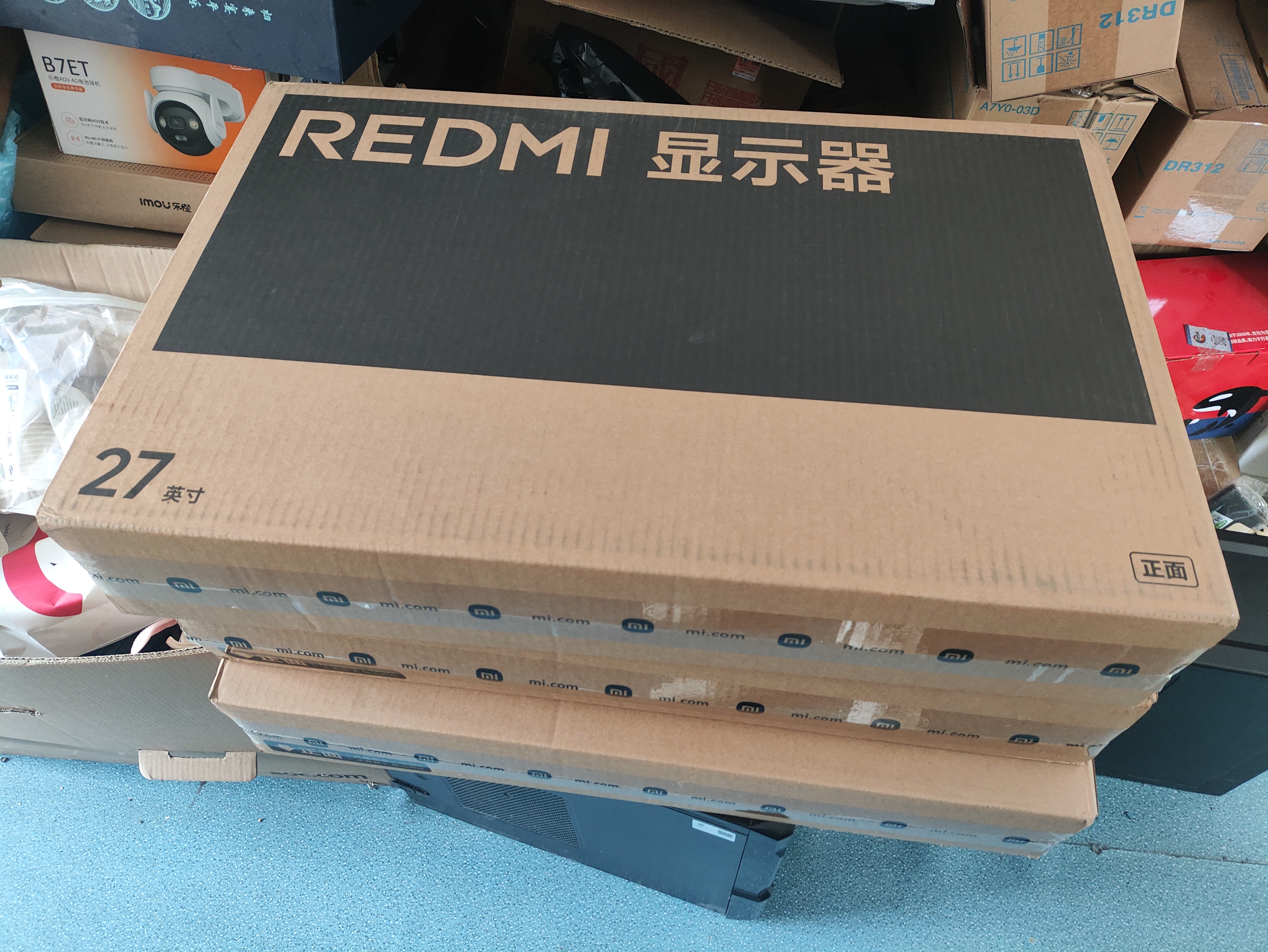 小米（MI）REDMI 27英寸显示器 144Hz 300nits亮度 专业级色准低蓝光爱眼电竞电脑办公显示器屏 A27 2026款 实拍图
