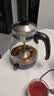 金灶（KAMJOVE） 养生壶煮茶器喷淋式煮茶炉白茶壶黑茶壶办公室家用蒸汽煮茶壶1L 黑色 1L 实拍图