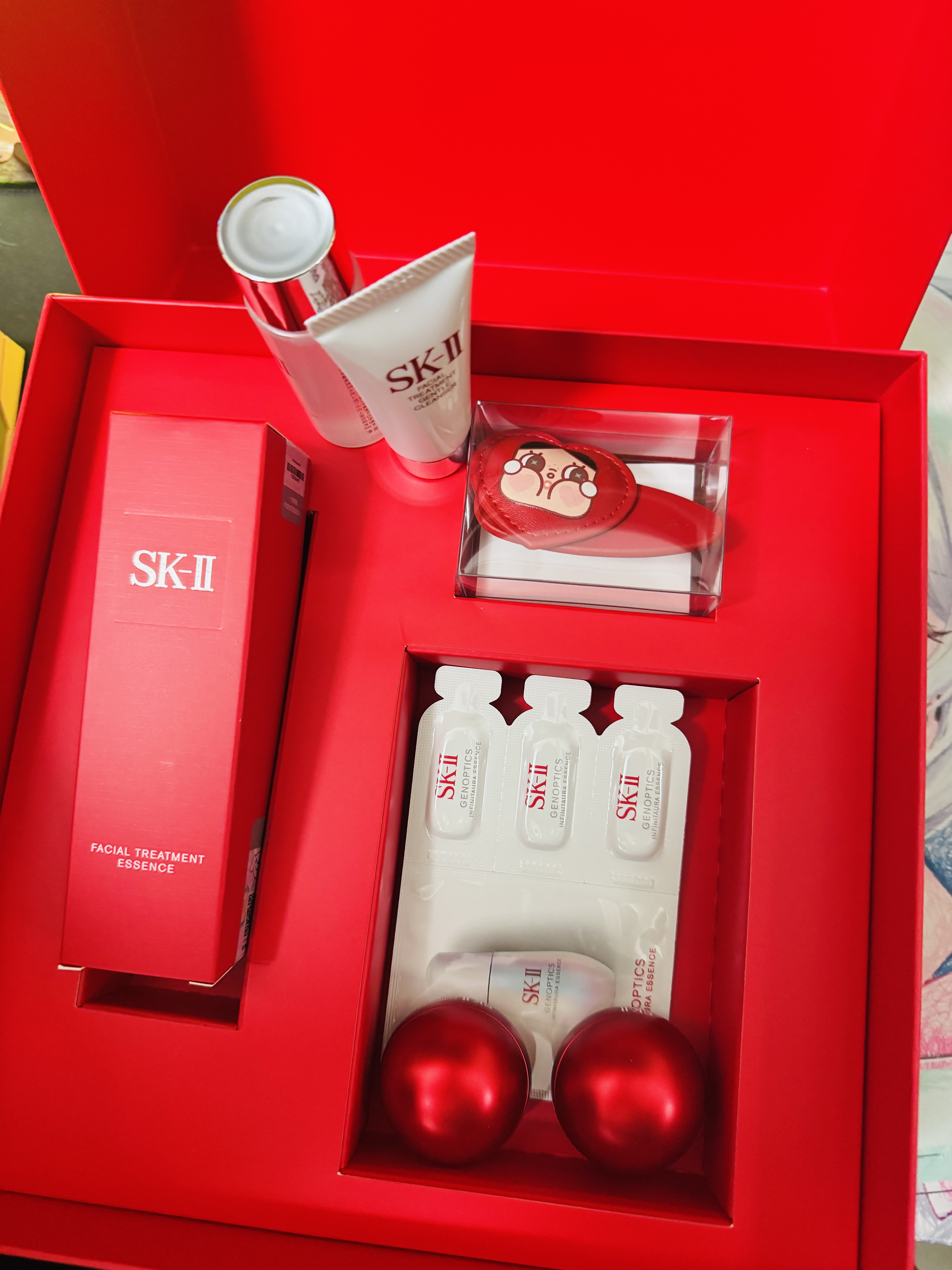SK-II神仙水精华液75ml礼盒水乳化妆品全套护肤品套装sk2生日礼物女士 实拍图