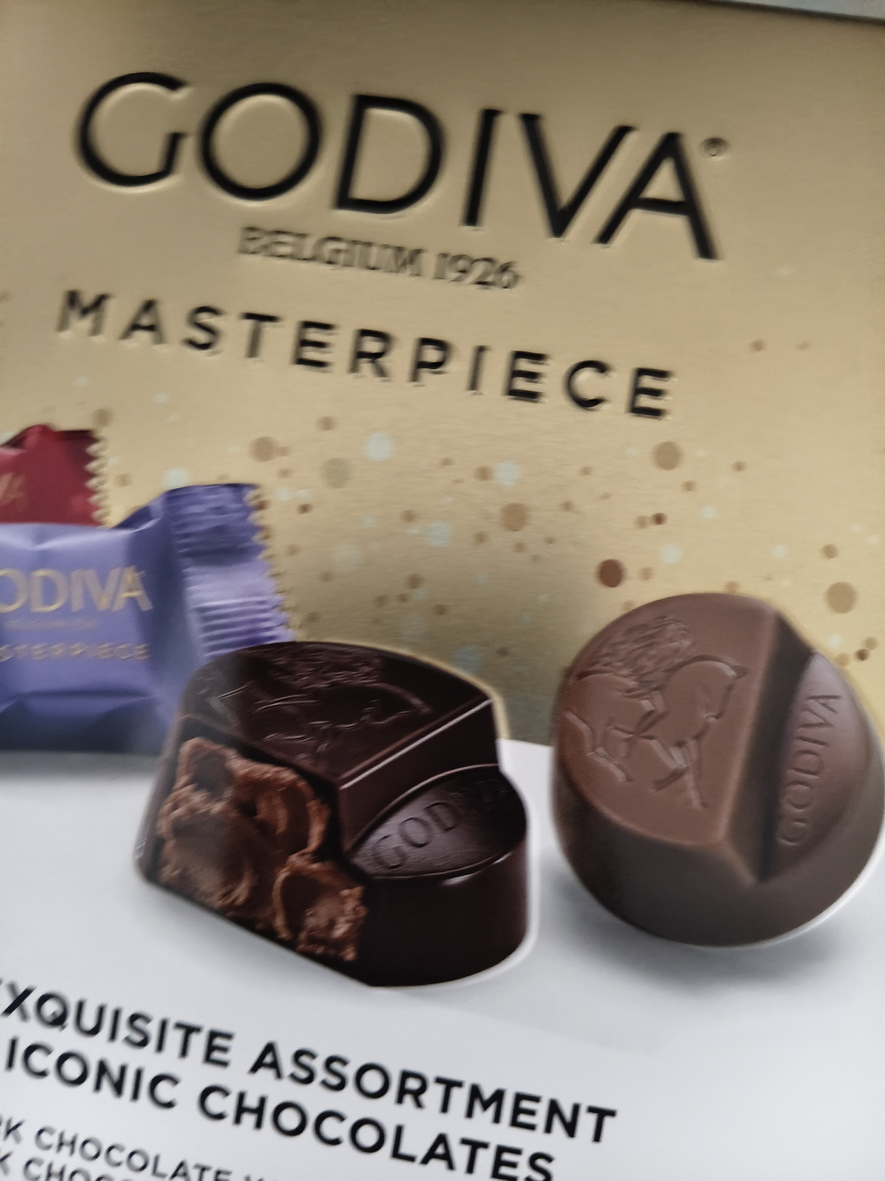 歌帝梵（Godiva）经典大师黑巧克力铁罐礼盒12颗112g 独立装零食 伴手礼 生日礼物 实拍图