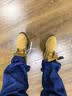 添柏岚（Timberland）踢不烂经典大黄靴高帮马丁靴户外防水真皮宽版男 10061W 41 实拍图