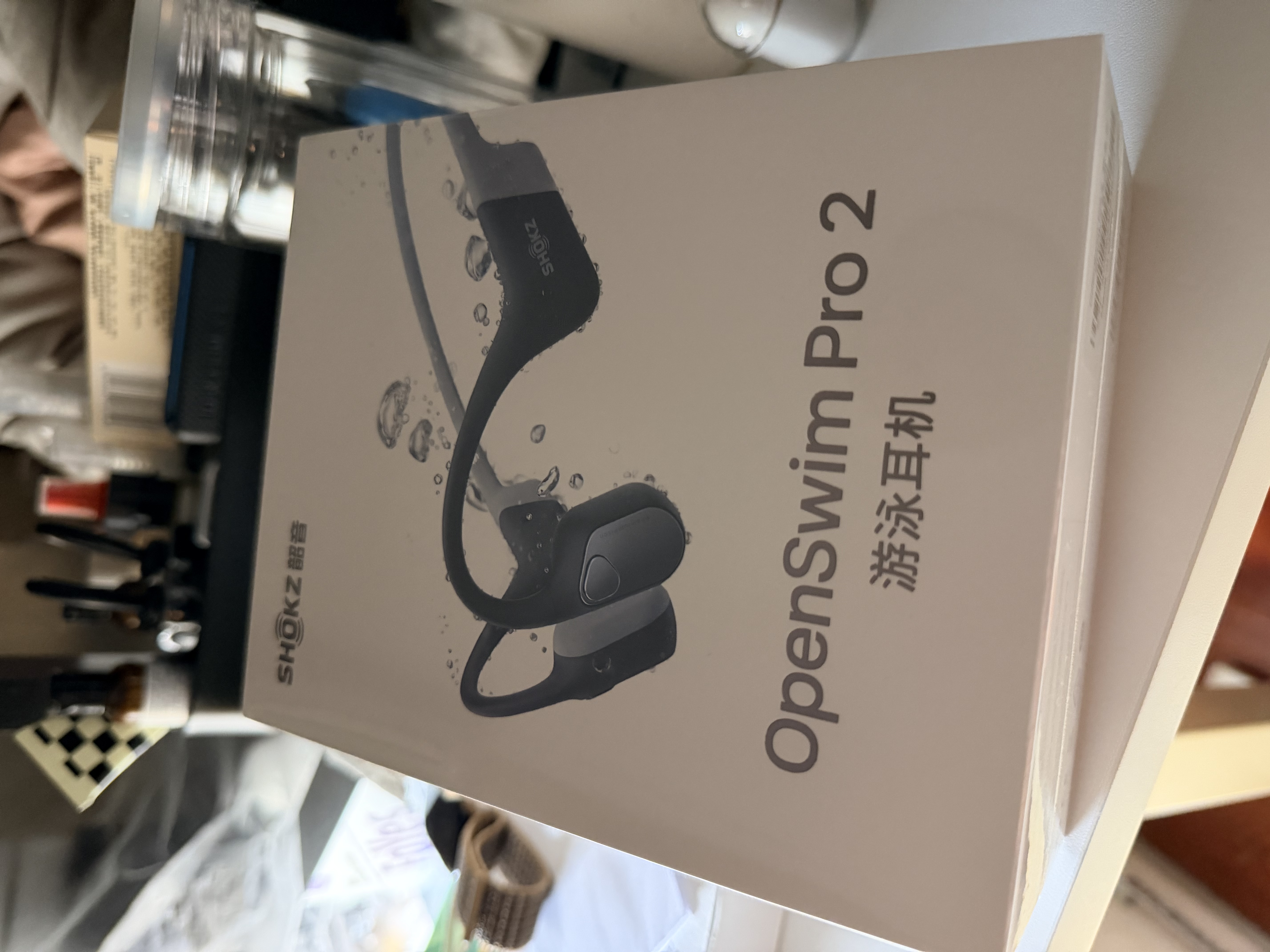 韶音（SHOKZ）【新品赠E卡+音乐会员】OpenSwim Pro2韶音游泳防水专用耳机骨传导蓝牙无线带内存运动耳机S720 鲸鱼灰【京仓速发】OpenSwimPro2 S720 加赠E卡+音乐会员 实拍图