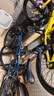 大行（DAHON）自行车锁五位密码锁通用公路车山地车锁防盗自行车锁 黑色【带锁架】 实拍图