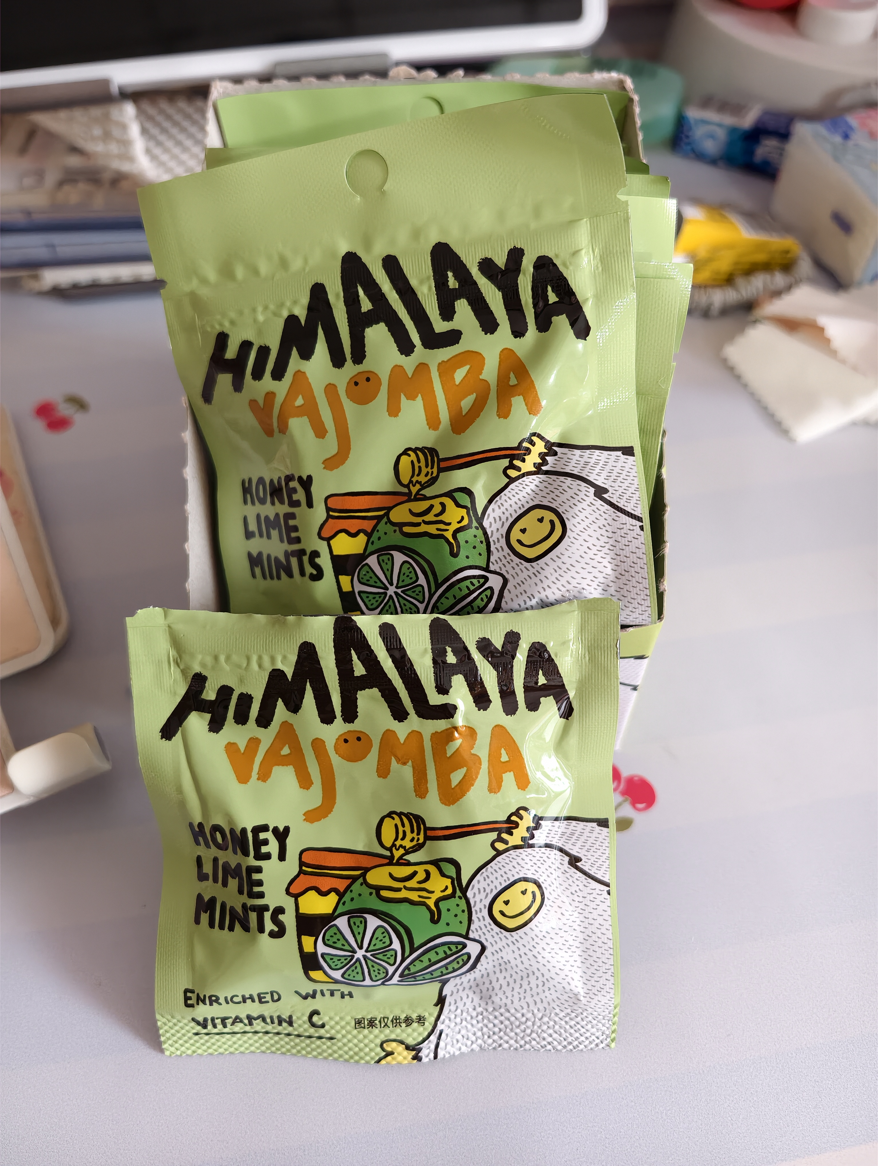 大马碧富 薄荷蜂蜜青柠味 180g/盒 马来西亚进口 薄荷糖【整盒装非散装】 实拍图