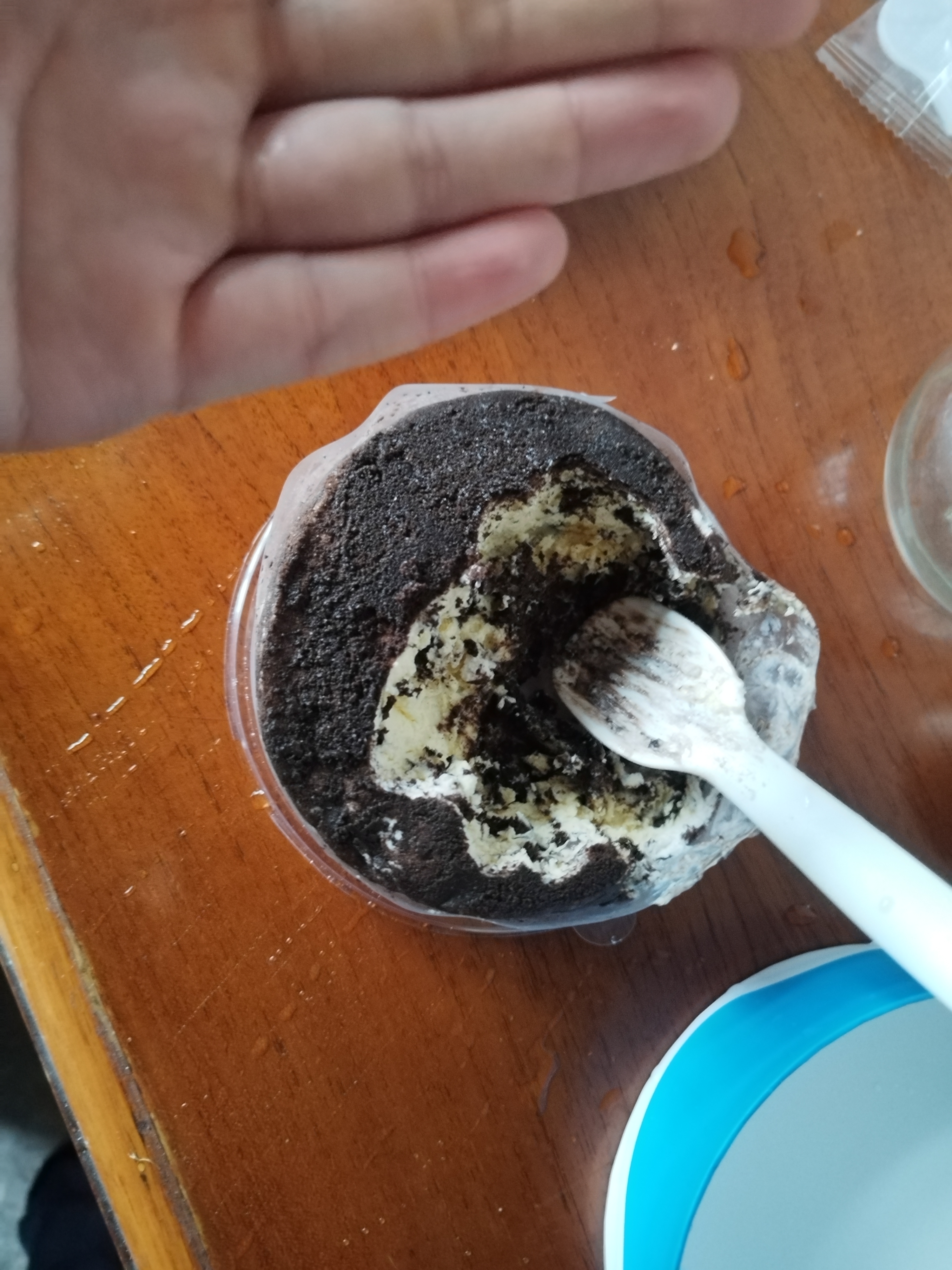好利来奥巧味双层芝士蛋糕糕点休闲零食下午茶点心 奥巧味 约10cm  共240g 实拍图