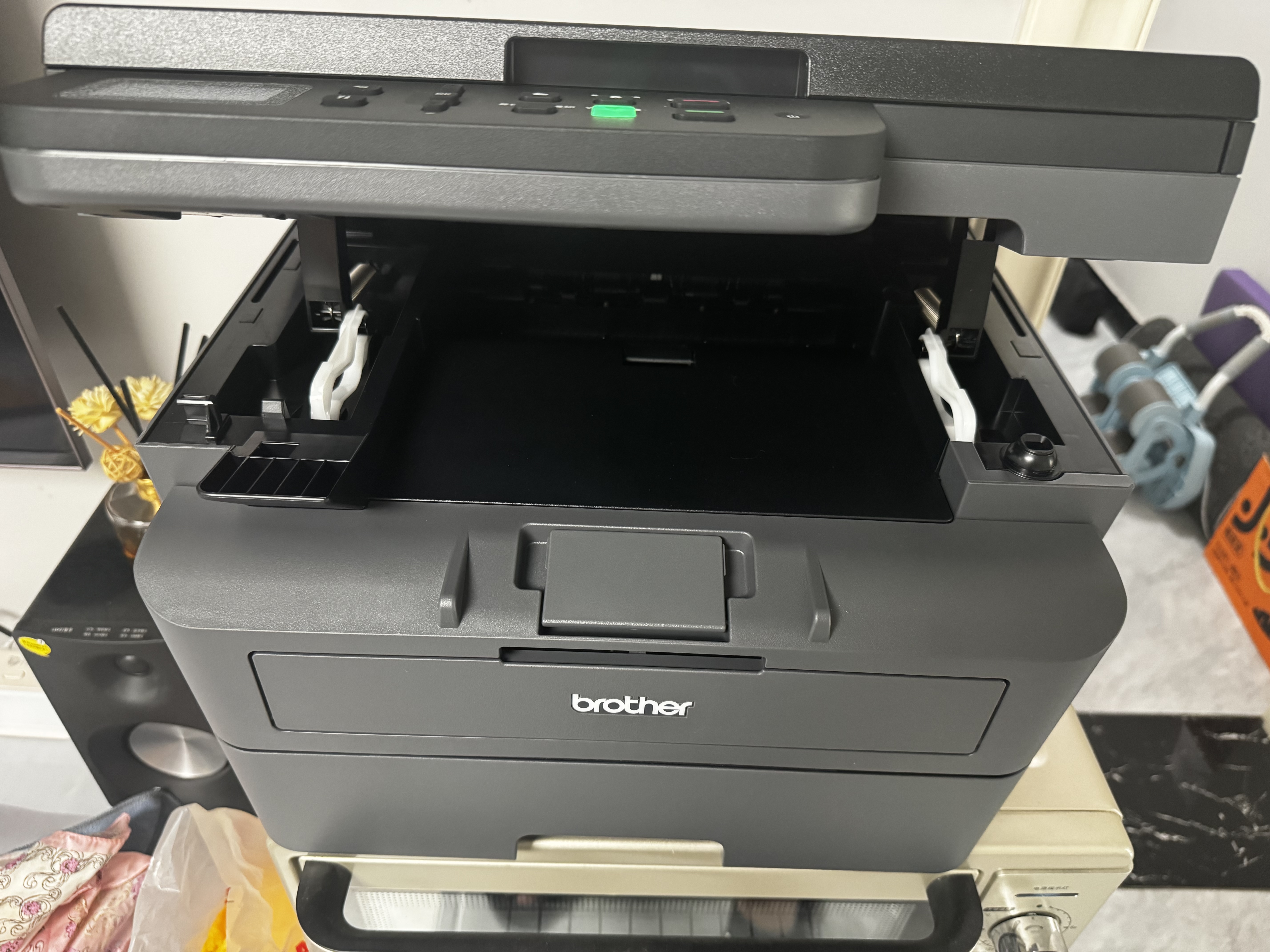 兄弟（brother）DCP-L2518DW 黑白激光打印复印扫描多功能学生家用办公 32页/分高速无线微信远程打印 自动双面 实拍图