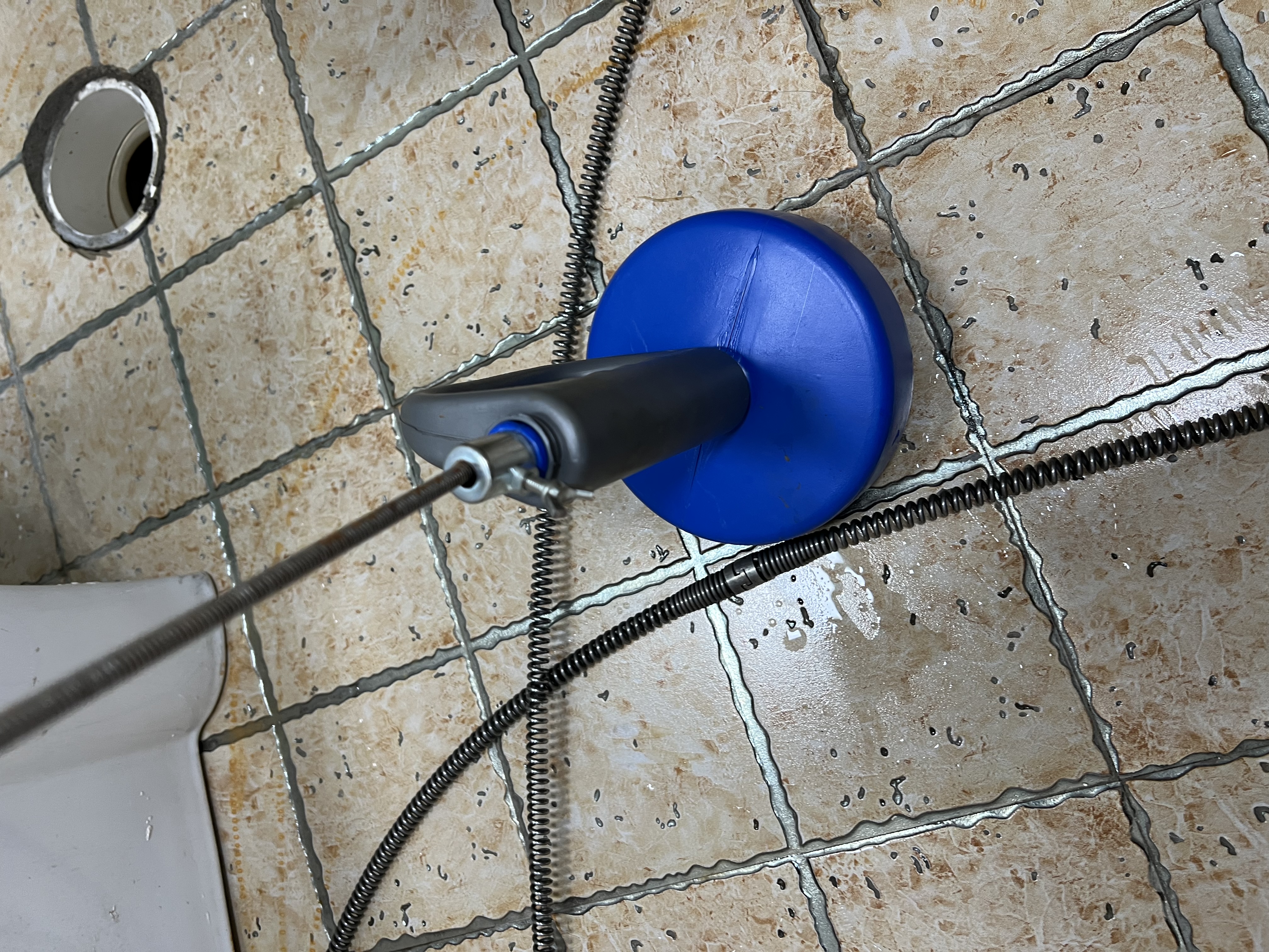 平安大通下水道管道疏通器非神器马桶厨房地漏堵塞手摇疏通机10米 实拍图