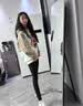 笙格儿德绒秋裤女加绒打底裤春薄绒裤内穿大码紧身线裤保暖裤子女秋冬季 黑色 L (95-115)斤 实拍图