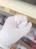 乌斯京一次性手套丁腈手套100只中码橡胶食品级加厚耐用厨房防护丁晴白 实拍图