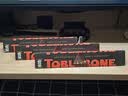 三角（Toblerone）瑞士黑巧克力含蜂蜜及巴旦木糖100g 休闲零食糖果送男女友礼物 实拍图