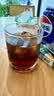 青苹果锤纹玻璃洋酒杯220ml6只威士忌酒杯 玻璃水杯饮料杯饭店会所待客 实拍图