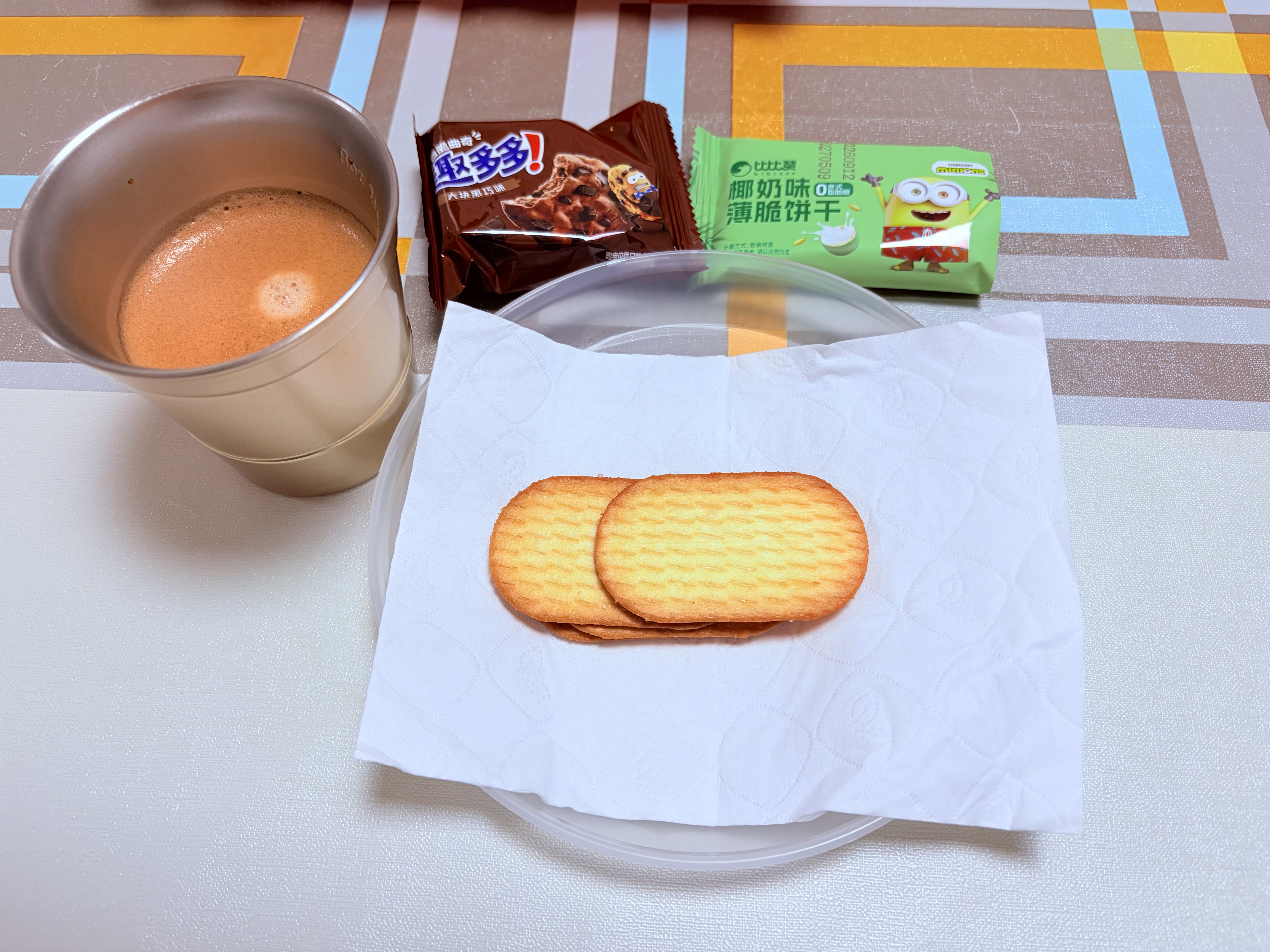 比比赞（BIBIZAN）椰奶味薄脆饼干880g 早餐办公室休闲零食品代餐糕点饱腹整箱团购 实拍图
