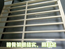 天坛家具铁艺床经典单双人钢木铁床现代环保简约小户型黑白色铁艺婚床 铁艺床（芝士白） 1.35*2.0m 实拍图