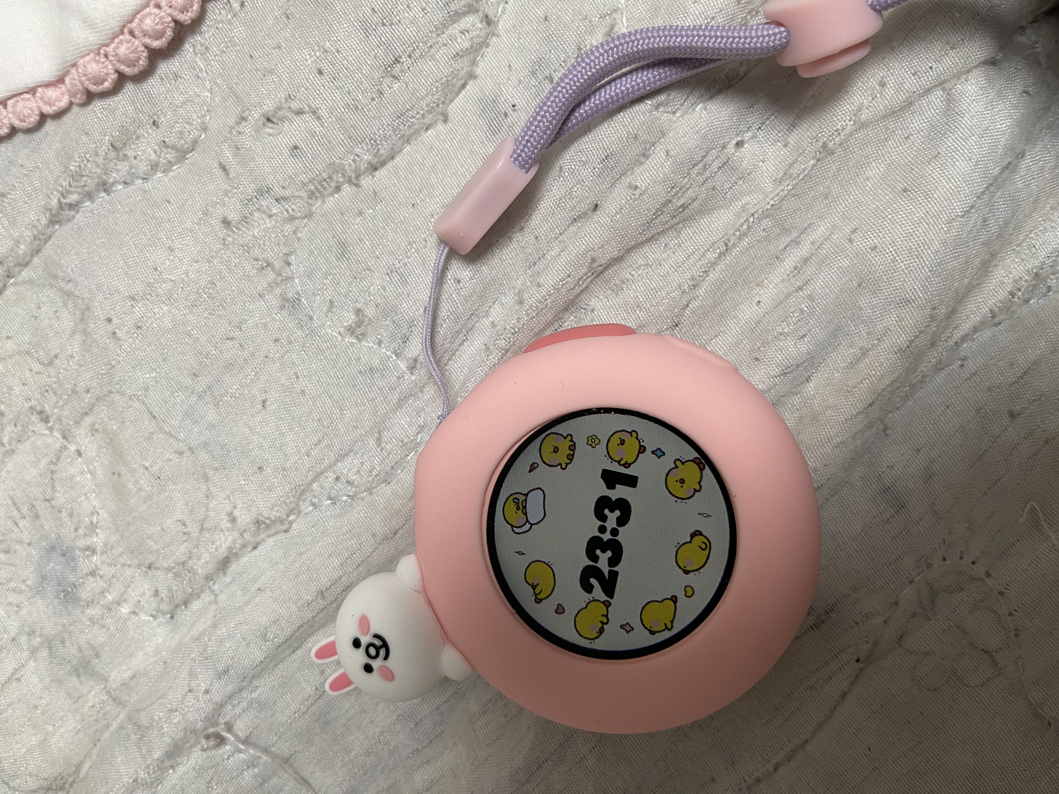 听力熊【重磅新品】Mooni M2儿童随身AI电话手表智能陪伴机器人故事机ai玩具3-12岁礼物英语口语陪练粉色 实拍图
