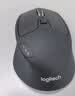 罗技（Logitech）M720 鼠标 无线蓝牙鼠标 办公鼠标 右手鼠标 大手鼠标 优联 黑色 带无线2.4G接收器 实拍图