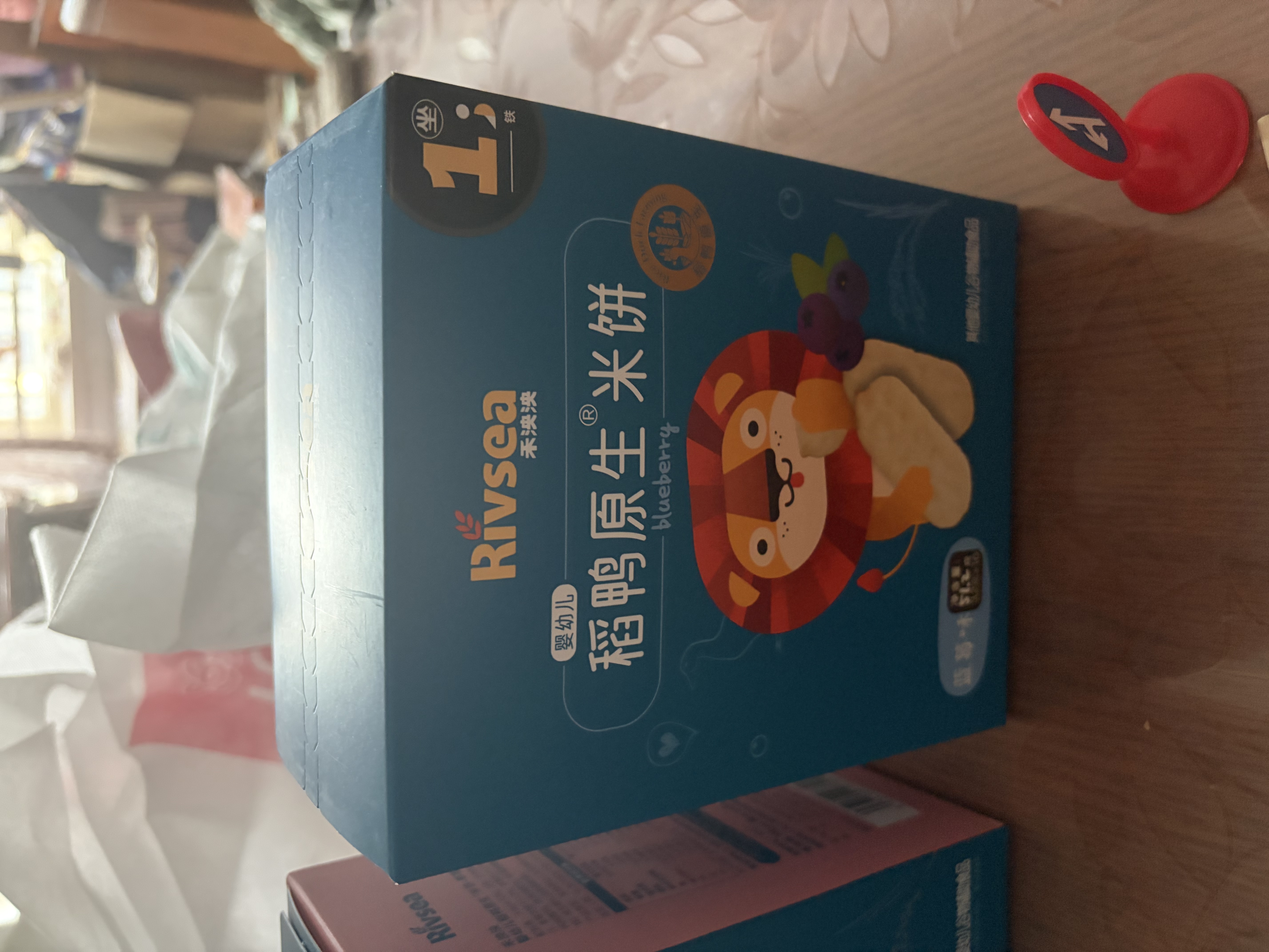 禾泱泱婴幼儿米饼草莓味51.2g(32片)  稻鸭原生高钙宝宝零食6月+ 实拍图