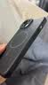 奶小鸭（NEYAA）适用苹果15手机壳 iphone15保护套镜头全包超薄Magsafe磁吸充电液态硅胶防摔简约男女款 石墨黑 实拍图