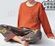 猫人儿童睡衣男童春秋款纯棉小孩长袖中大童家居服套装 可爱柯基 160 实拍图