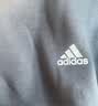 adidas情侣款加绒休闲运动长袖卫衣套头衫单穿上衣男女秋阿迪达斯   黑色/白   L 实拍图