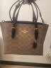 蔻驰（COACH）【品牌直供】女士MOLLIE25中号斜挎托特包卡其棕CV965礼物次日达 实拍图