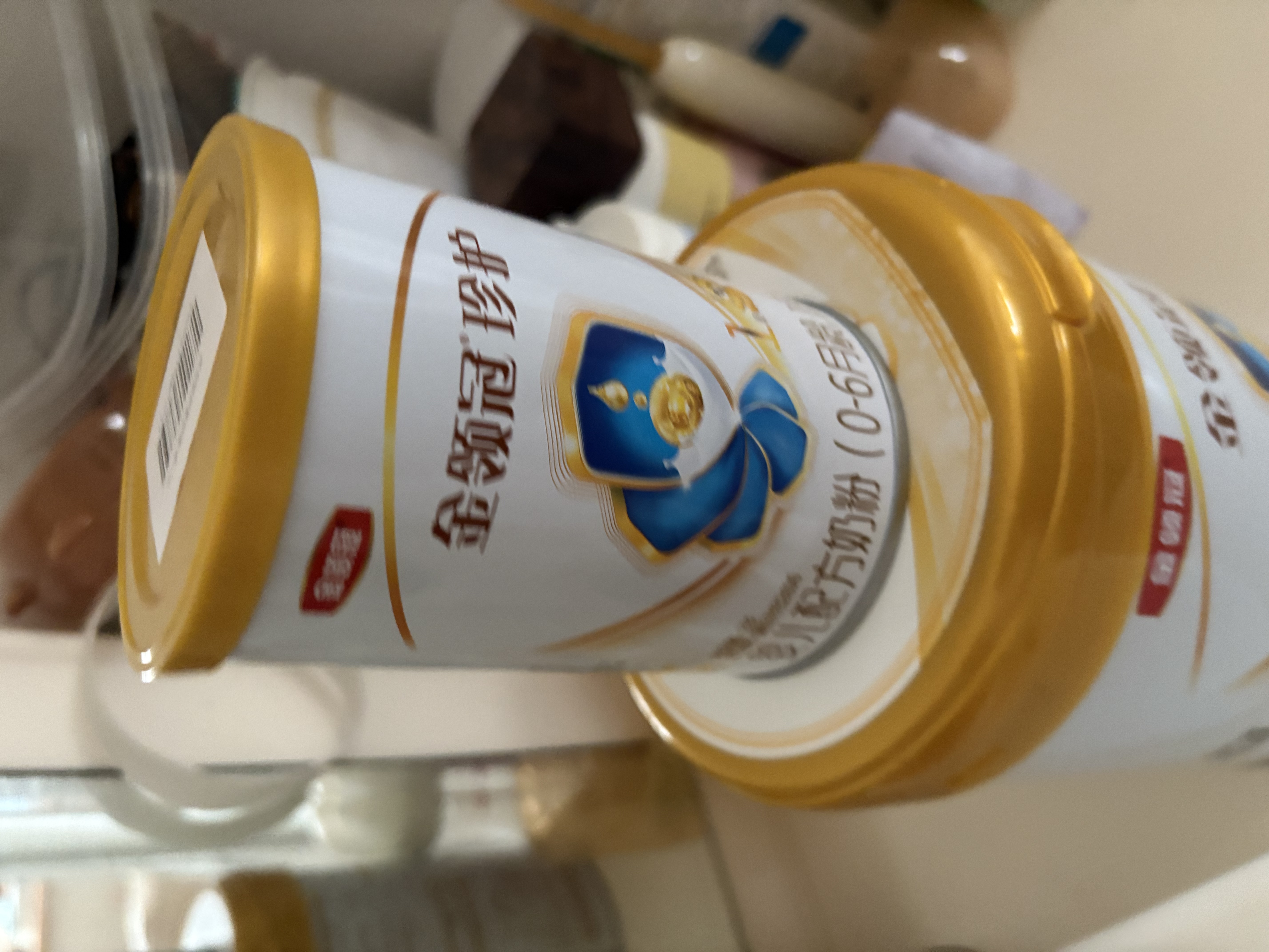 伊利金领冠珍护婴儿A2β-酪蛋白奶粉1段(0-6月)130g*1罐 HMO乳源专利 实拍图