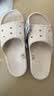 卡骆驰（CROCS）贝雅卡骆班一字拖|205392 深蓝/辣椒红-4CC 41/42(260mm) 实拍图