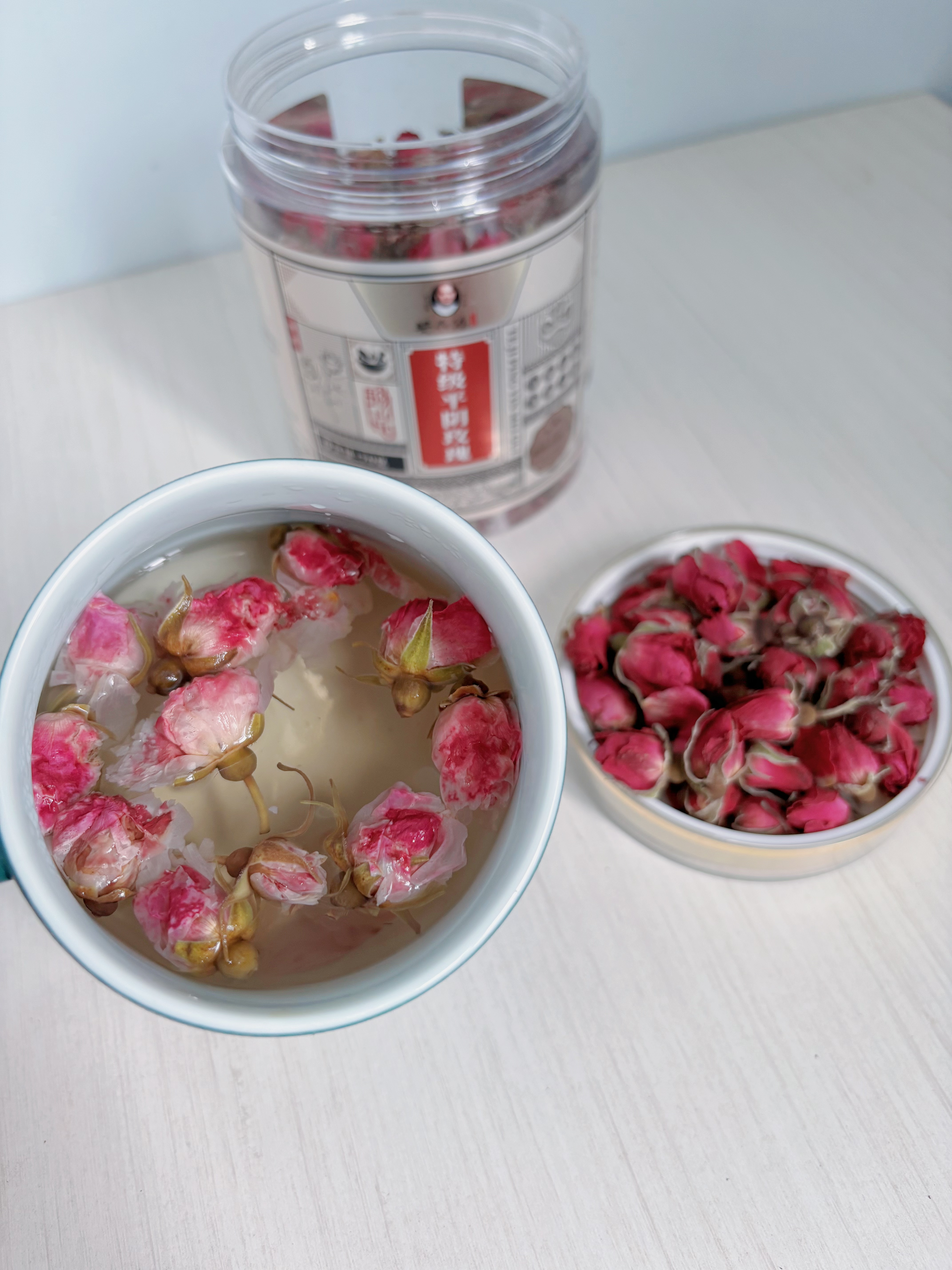 黄飞鸿特级平阴玫瑰花蕾助眠疏肝解郁补气血养颜女花草养生茶中秋节礼物 实拍图