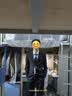 罗蒙西服套装男士商务修身西装男职业正装小西服新郎伴郎结婚礼服外套 黑色双扣【西服+西裤+衬衫】 2XL /180【130-145斤】+7件礼品 实拍图