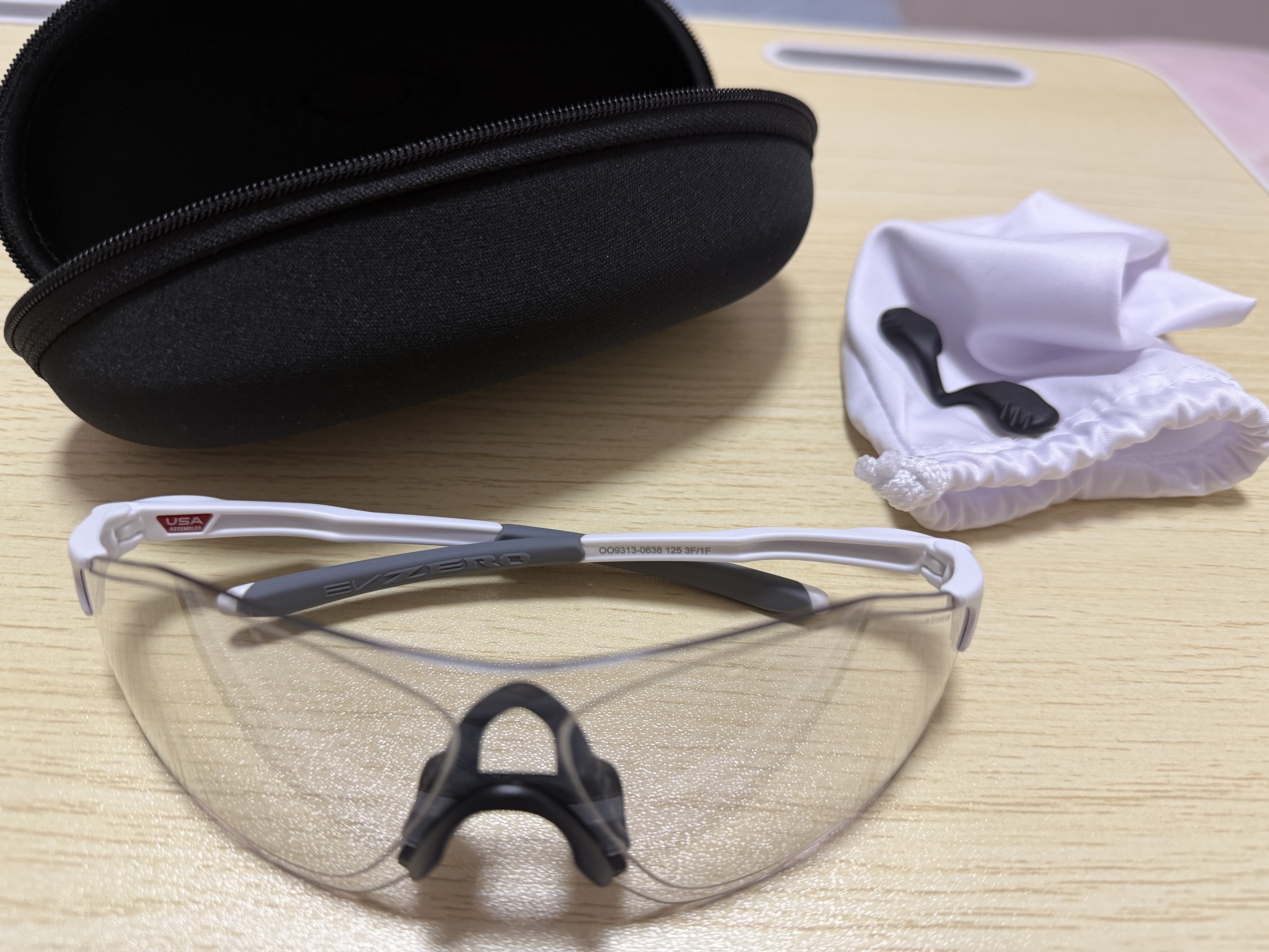 OAKLEY欧克利骑行眼镜护目镜墨镜EVZERO PATH运动跑步防风太阳镜9313 实拍图