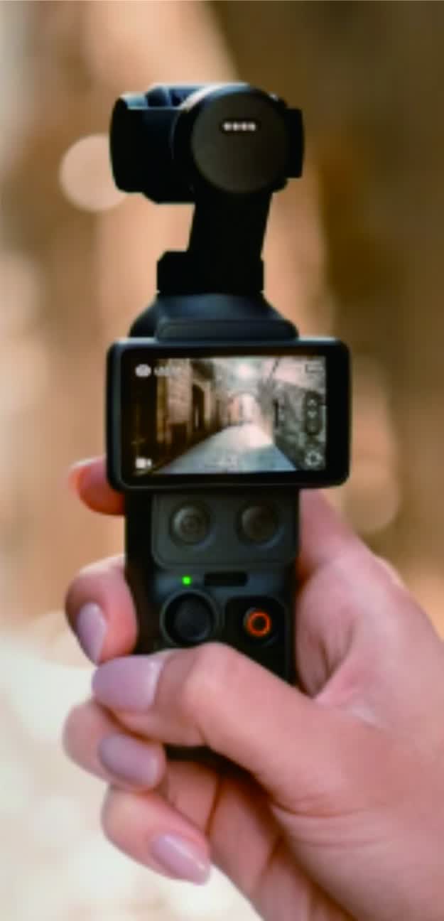 大疆 DJI Osmo Pocket 4 一英寸口袋云台相机 OP灵眸手持数码相机 旅游vlog 便携美颜摄像 标准套装 实拍图