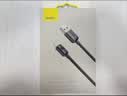 倍思Type-C数据线6A超级快充适用华为荣耀100W/88W/66W充电线Pura80/Mate70/60Pro小米手机平板2米黑 实拍图