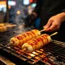 华田禾邦 烤面筋串 800g 20串 竹签手工大面筋串 烧烤食材伴侣夜宵早餐 实拍图