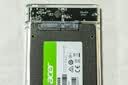 奥睿科Type-C移动硬盘盒2.5英寸USB3.1Gen2/10Gbps笔记本台式固态机械SSD外置盒 全透明2139C3-G2 实拍图
