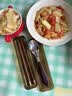 COOKSS鸡翅木筷子勺子套装学生上班族便携式筷勺复古高级感餐具收纳盒 实拍图
