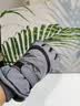 目丸保暖手套男女户外冬天骑行防寒风加绒厚触屏女防水冬季棉滑雪手套 9#深灰色 深度暖手套-男款 实拍图
