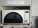 美的（Midea）【重磅新品】2026新款小滋味微烤炸炖一体机家用变频微波炉烤箱空气炸锅不锈钢内胆23L复古F23G4 实拍图