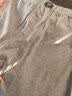 恒源祥【抑菌薄款】纯棉秋裤男士棉毛裤加大加肥秋冬保暖线裤深麻灰 实拍图
