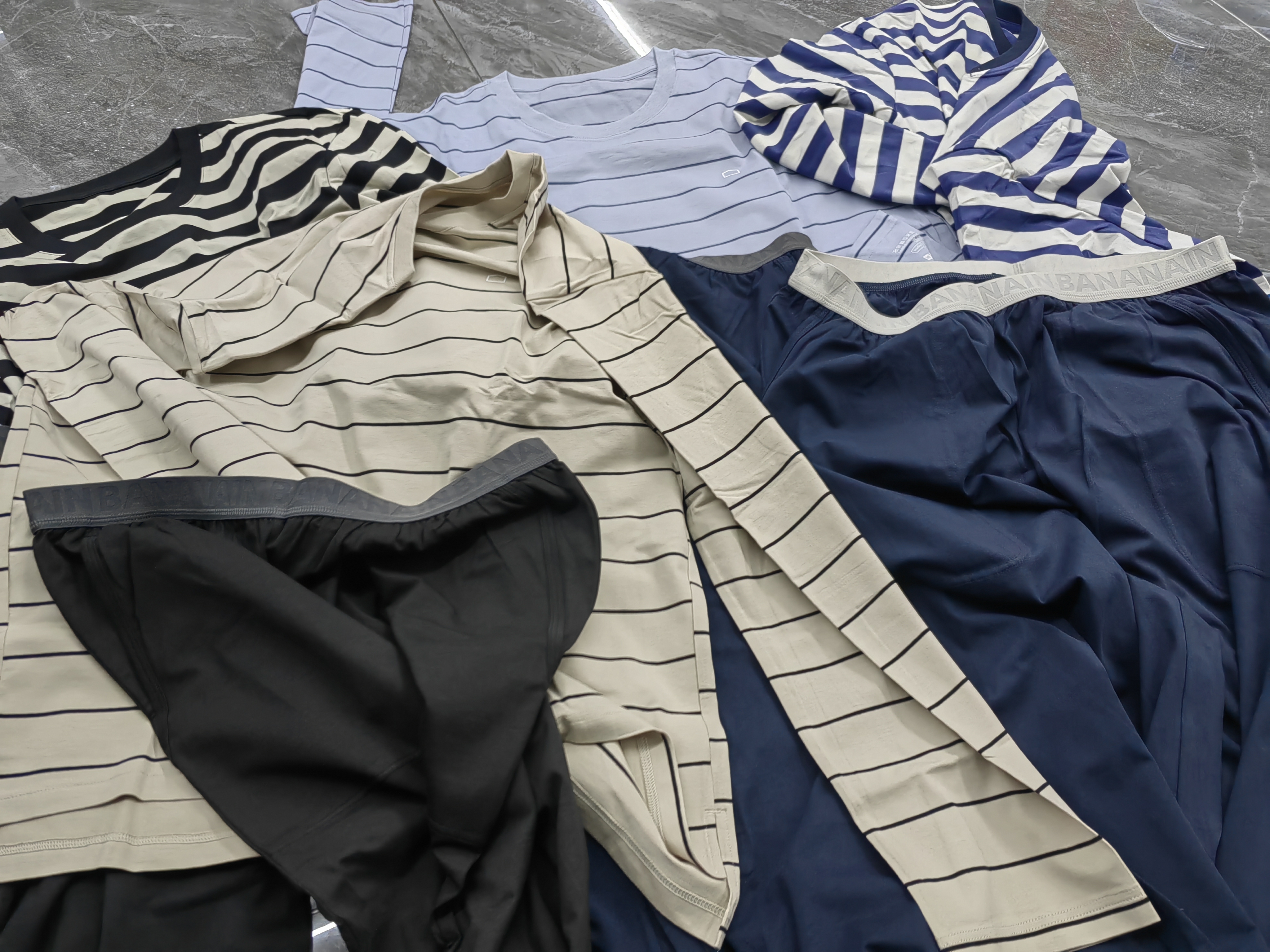 蕉内棉棉305H睡衣男士纯棉速干柔软家居服长袖长裤圆领情侣套装秋冬季 实拍图