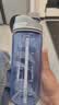 乐基因（nalgene） 吸管杯孕妇儿童老人安全塑料杯子户外便携车载运动健身美国进口 蓝色 550ml 【20oz MultiDrink Blue】 实拍图