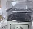 美的（Midea）电蒸锅电煮锅电火锅多功能锅家用电炒锅蒸蛋器蒸包子锅电热锅10.8升三层大容量多用途锅ZGE2323Z02 实拍图